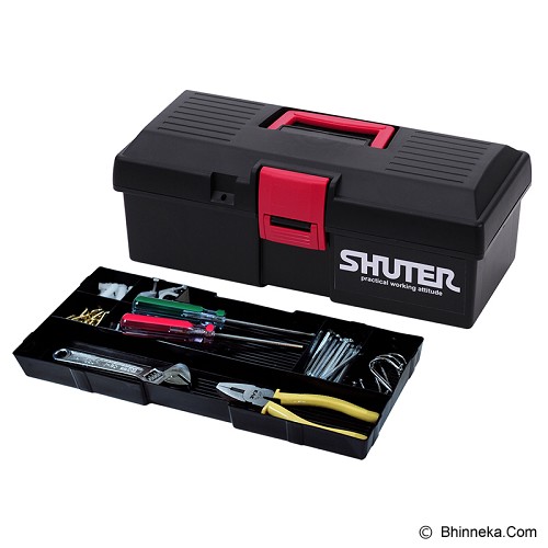 SHUTER Tools Storage Box TB-901 - Red/Black